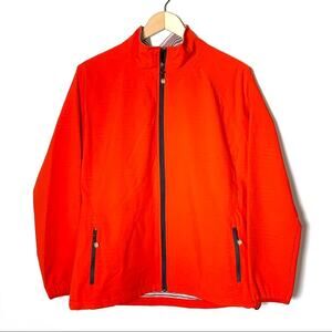 Natural reflections orange lightweight jacket size large L B96